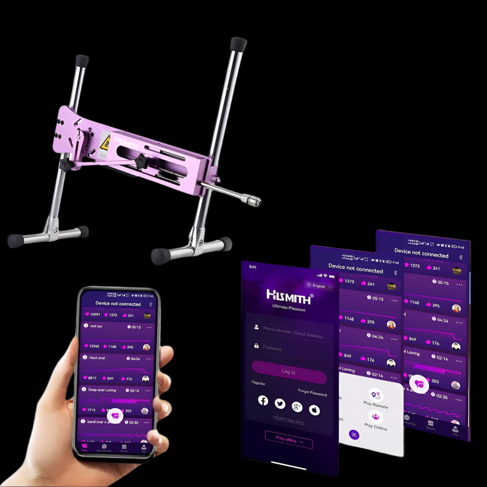 Hismith Sex Machine - Purple