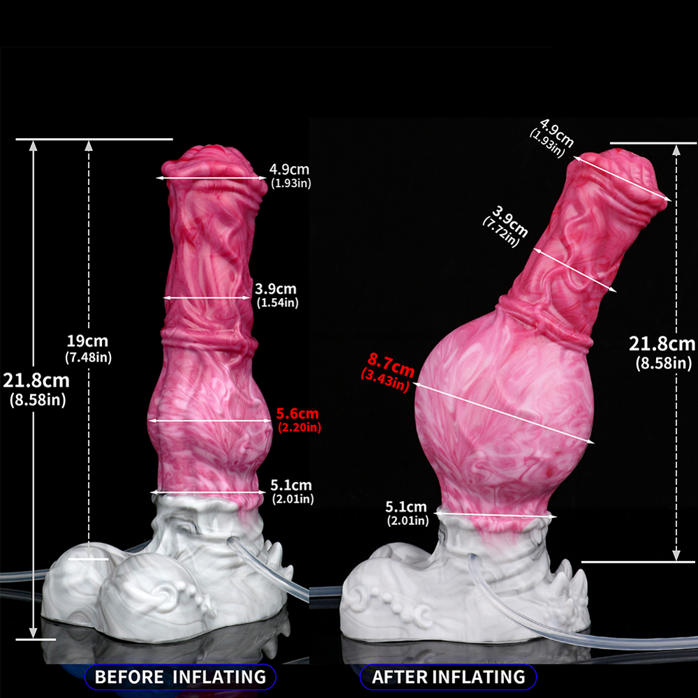 Inflatable Squirting Horse Dildo